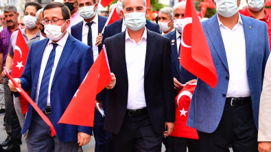 Başkan Çınar, 15 Temmuz Demokrasimizi, Birliğimizi ve Bağımsızlığımızı Ebedileştiren Bir Simgedir
