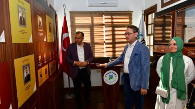 Başkan Çınar, İstanbul Başakşehir Belediye Başkanı Yasin Kartoğlu’nu Misafir Etti