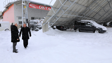 Başkan Güder’den Galerici Esnafına “Geçmiş Olsun” Ziyareti