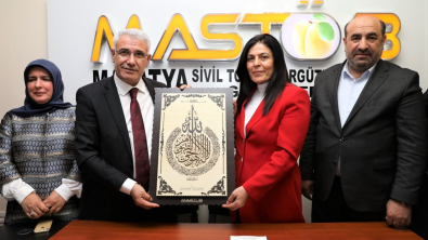 Başkan Güder’den Mastöb Başkanına Hayırlı Olsun Ziyareti