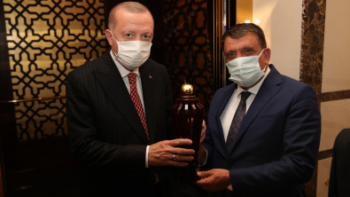 Başkan Gürkan, Cumhurbaşkanı Erdoğan’ı Malatya’ya Davet Etti