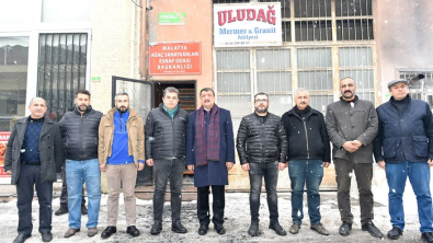 Başkan Gürkan’dan Ağaç Sanatkârları Odasına ziyaret