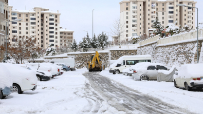 Battalgazi’de Başarılı Karla Mücadele Çalışması