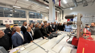 MTSO heyeti Bursa Model Fabrikada incelemelerde bulundu