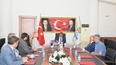 MTSO Sigortacılık Meslek Komitesinden Başkan Gürkan’a Ziyaret