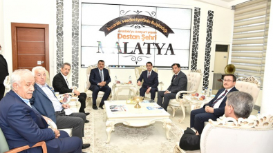 Türkmenistan Büyükelçisi İşankuliAmanlıyev’den Başkan Gürkan’a ziyaret