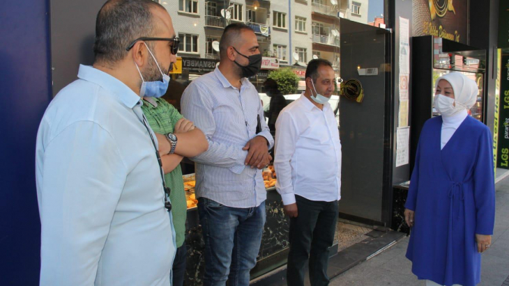 AK Partili Çalık, Malatya’da esnafları ziyaret etti