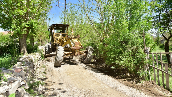 Battalgazi’deki Demirci Sokak Sıcak Asfalta Kavuştu