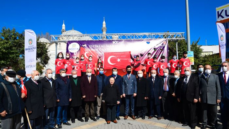 İstiklal Marşı’nın Kabulünün 100. Yılını Çeşitli Etkinliklerle Kutladı